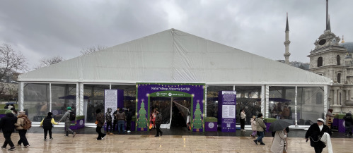 GALATAPORT'TA KEDV NAHIL YILBAŞI ALIŞVERİŞ ŞENLİĞİ ÇADIRIMIZ