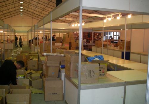 2010 / BURSA KENT MEYDANI'NDA KİTAP FUARI ÇADIRLARI / 